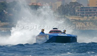 UIM Class 1 World Offshore Championship 2004Spanish Grand Prix, Alicante 4 JunyOfficial PracticePhoto:©Carlo Borlenghi