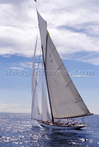 Classic sailing yacht Lady Anne