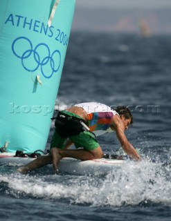 Athens 15 08 2004. Olympic Games 2004  . Mistral M. TONI WILHELM (GER).