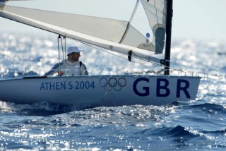 The incredible Ben Ainslie is presently lying 2nd in the Finn class, and is assured of at least a silver medal.