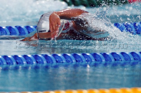 Athens 200419th August 2004Swimming Francisca van Almsick GER