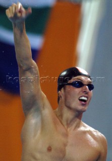 Athens 2004 18th August 2004Swimming - 100m freestylePieter van de Hoogenband gold medail