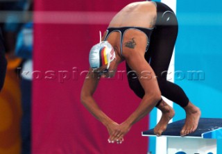 Athens 200419th August 2004Swimming Francisca van Almsick (GER)