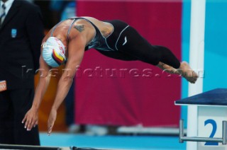 Athens 200419th August 2004Swimming Francisca van Almsick (GER)