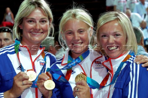 2004 OLYMPIC GAMES Webb Ayton Robertson  Yngling gold medal