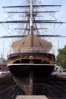 Cutty Sark clipper ship in Greenwich London