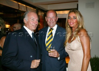 His Highness the Aga Khan and Mr. Patrick Heiniger, President of Rolex