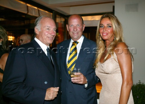 His Highness the Aga Khan and Mr Patrick Heiniger President of Rolex
