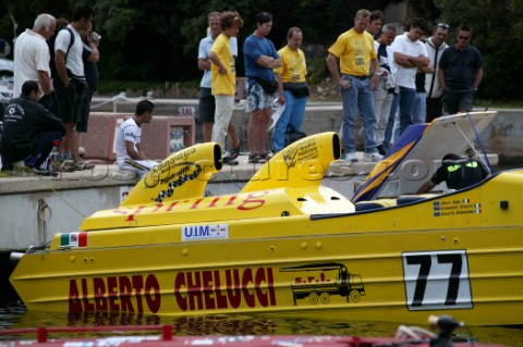 Powerboat P1 World Championship 2004  Grand Prix of Poltu Quatu in Sardinia Italy