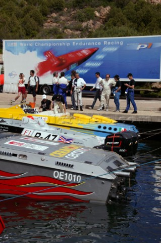 Powerboat P1 World Championship 2004  Grand Prix of Poltu Quatu in Sardinia Italy 
