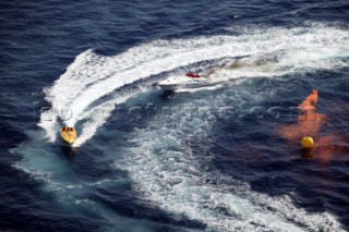 The final round of the Powerboat P1 World Championship 2004  - The Grand Prix of Catania, Sicily.