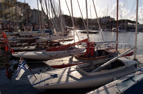 Saint Tropez FRA  Sunday 10th to Saturday 16th October 2004 Dragon 75th Anniversary Regatta Dock