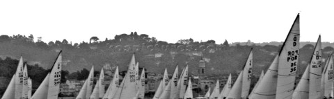 75th Dragon Anniversary Regatta 2004 in St Tropez was attended by 270 keelboats Dragons competed fro