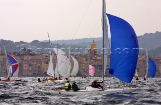 75th Dragon Anniversary Regatta 2004 in St Tropez was attended by 270 keelboats. Dragons competed from all over Europe.