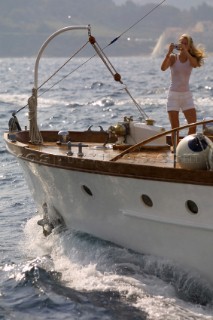 Pantaenius motoryacht Joanne of Garth alongside Eleonora.