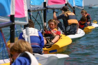 Youth sail racing