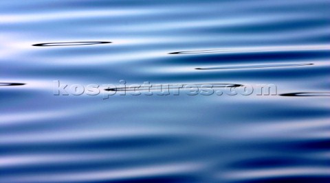 Water ripples and reflection