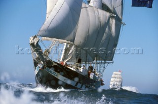 Tall ship Royalist Georg Stage