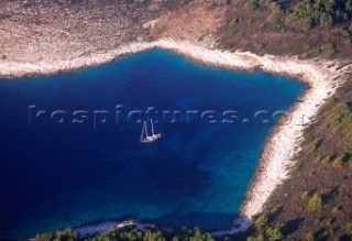 St. Klement Island, near the Island of Hvar, Croatia