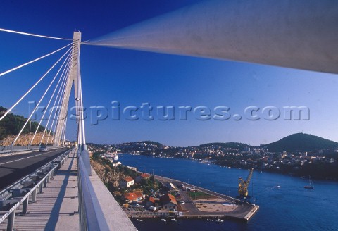 The new bridge Dubrovnik Croatia