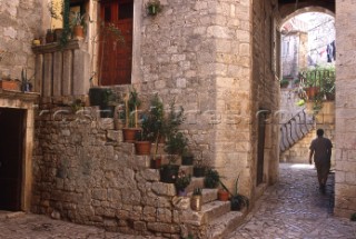 The old town at Trogir, Croatia