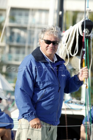 Farr 40 Morning Glory owned by Hasso Plattner of SAP and with tactician Russell Coutts during Key We