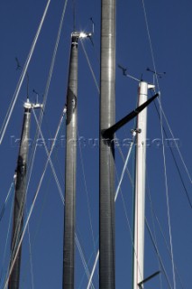 Carbon fibre masts in Key West Race Week 2005