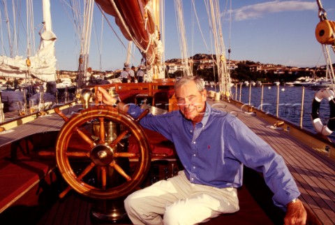 Tom Perkins owner of the superyachts Mariette and Maltese Falcom