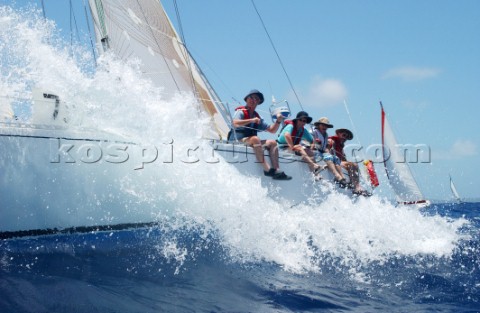 Antigua Sailing Week 2002 J42 Sky Hunter