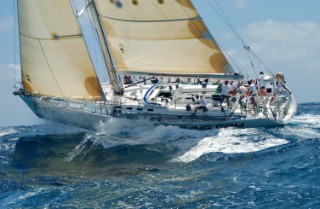 Antigua Sailing Week 2002. Farr 65 Spirit of Diana