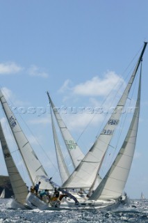 Antigua Sailing Week 2005. JUST DU 4 IT - Dufour 44
