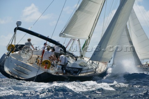 Antigua Sailing Week 2005 PERSUASION  Sun Odyssey 57