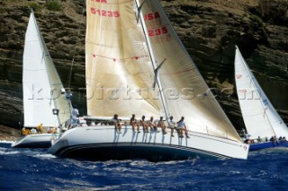 Antigua Sailing Week 2005. AVOCATION - Swan 48