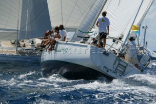 Antigua Sailing Week 2005. KATIVA - J160