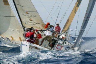 Antigua Sailing Week 2005. MONTEBELLO (EIB-Marina Bas du Fort) - BENET.FIRST  10