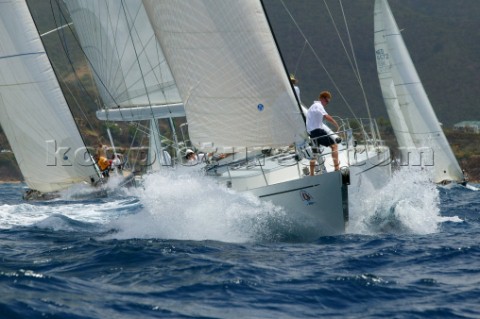 Antigua Sailing Week 2005 GEFION  Petersen 73
