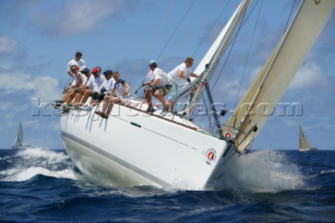 Antigua Sailing Week 2005 DISCO INFERNO II  FIRST 477 2nd place RacerCruiser 1