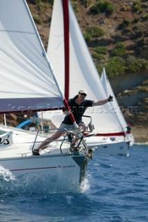 Antigua Sailing Week 2005. ABOUT TIME