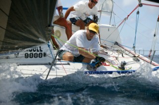 Antigua Sailing Week 2005. PUSH THE TEMPO - Bull 9000