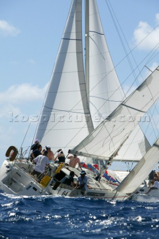 Antigua Sailing Week 2005 ELETHEA  Beneteau 38
