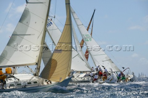 Antigua Sailing Week 2005 HUGO  Beneteau First 456 LESPERENCE