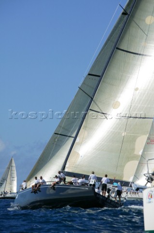 Antigua Sailing Week 2005 SPIRIT OF JETHOU  Swan 601