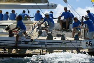 Antigua Sailing Week 2005. AQUA EQUINOX - Swan 56
