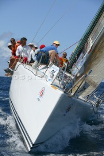 Antigua Sailing Week 2005. STORM - Reighel Pugh 44 - 1st place Racing 2 and 2nd overall