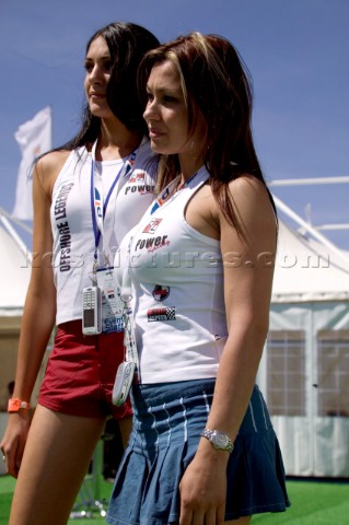 P1 Malta 2005 Glamourous girls and sexy models of the powerboat circuit