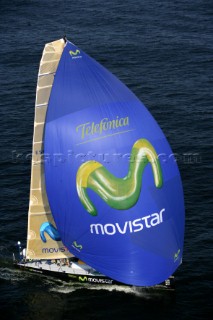 Volvo Ocean Race 2005-2006. Movistar - Volvo 70 Canting ballast swing keel