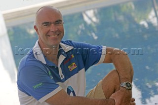 Volvo Ocean Race 2005-2006: . Movistar skipper Bouwe Bekking