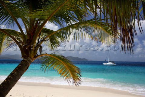 Jost Van Dyke Island  British Virgin Islands  Sandy Cay  Cruise