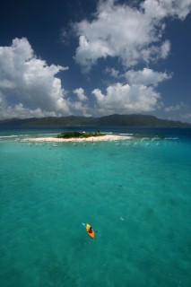 Jost Van Dyke Island - British Virgin Islands - CaribbeanGreen Cay and Little Jost Van Dyke overview