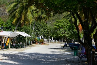 Jost Van Dyke Island - British Virgin Islands -The village of Great Harbour on Jost Van Dyke -
